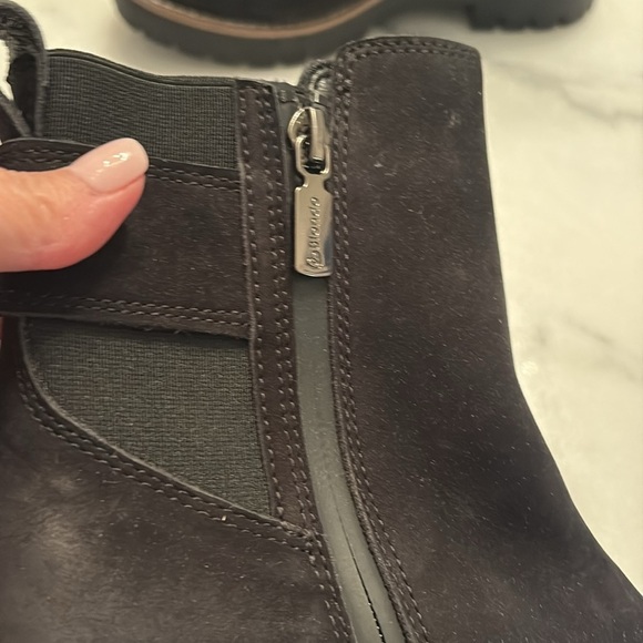 Blondo Suede Leather Boots Waterproof Boack 6.5 - Picture 7 of 10